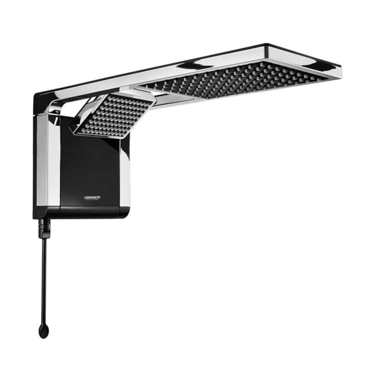 Chuveiro Eletrônico Flex Hibrido Acqua Duo Ultra 220v 6800w Preto e ...