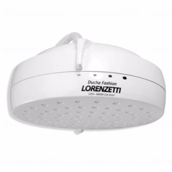 Chuveiro Fashion 220v 6800w Branco Lorenzetti