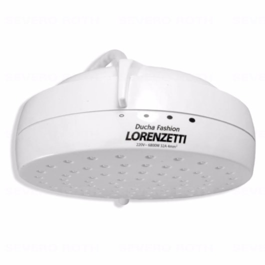 Chuveiro Fashion Branco Lorenzetti 127V 5500W - Imagem principal - 40d88fe4-2f7b-463c-a4f1-5002784e351e