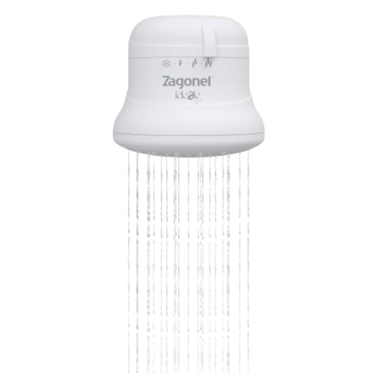 Chuveiro Ideale Plus 4 Temperaturas Branco 6800W 220V Zagonel