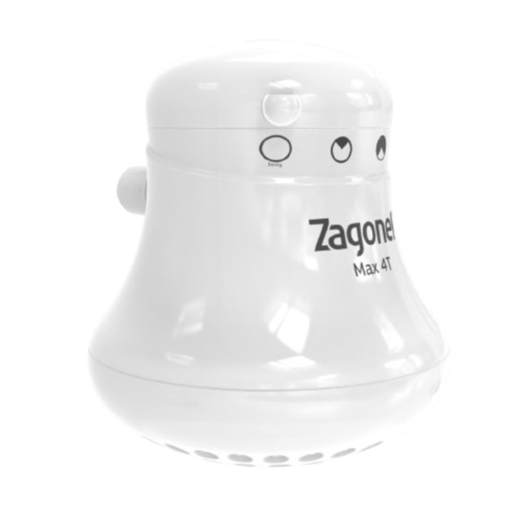 Chuveiro Max Branco 4 Temperaturas Branco 5.700W 220V Zagonel