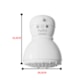 Chuveiro Multitemperaturas Ballerina 3t 220v 4400w Branco Hydra - 1fed2847-ed39-4d6a-b08d-f3eccdad1fe8