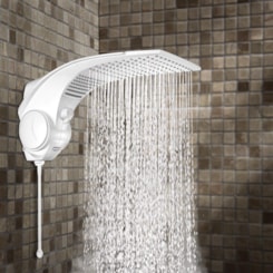 Chuveiro Multitemperaturas Duo Shower Quadra 220v 7500w Branco Lorenzetti