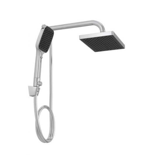 Chuveiro Quadrado De Parede Com Desviador Multitemperatura Cromado Deca - Imagem principal - 5b5fdc3c-3432-4f97-9d1e-bdea3122d3f2