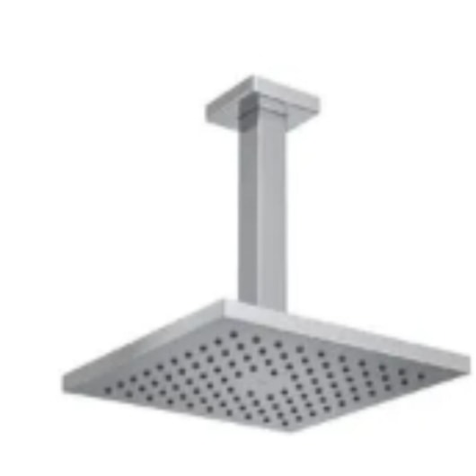 Chuveiro Quadrado De Teto Com Tubo Cromado Deca - Imagem principal - f96c0d28-9b41-4a1f-b6e4-dcecc10b5e3e
