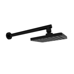 Chuveiro Quadrado Preto Japi 15x15cm