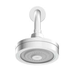 Chuveiro Redondo Auto Limpeza Cromado Master Celite 12cm