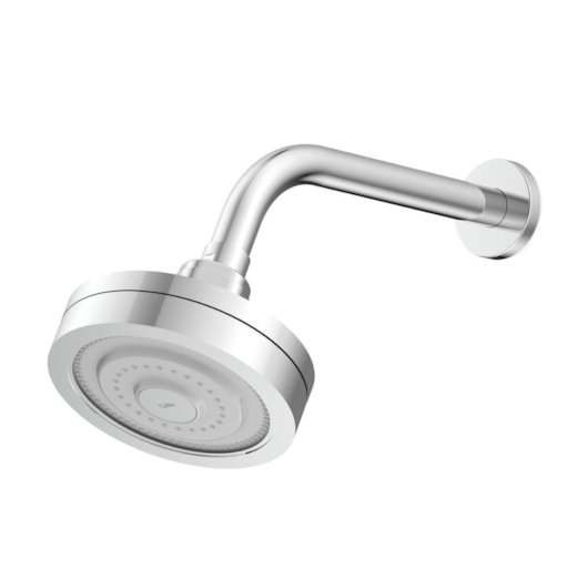 Chuveiro Redondo Auto Limpeza Cromado Master Celite 12cm - Imagem principal - e82df6fb-8df7-4ea4-a7b2-5482ca1a9410