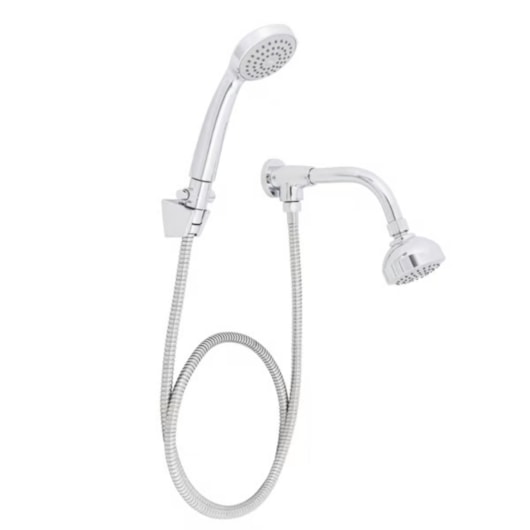 Chuveiro Redondo Com Ducha Smart Cromado Celite 15x26,9x8cm - Imagem principal - 3025eba0-6f04-4bdc-9933-56627879b8c9