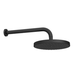 Chuveiro Redondo De Parede Flex Max Black Matte Deca