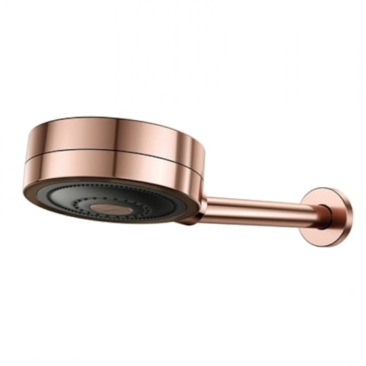 Chuveiro Redondo De Parede Novo Technoshower Cobre Polido Docol - Imagem principal - 37e4d488-15f8-446b-9baf-55ddf154795a