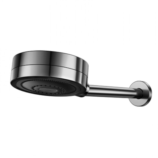 Chuveiro Redondo De Parede Novo Technoshower Grafite Polido Docol - Imagem principal - aafcc508-0acb-44ce-bbbe-8b1254b65b04