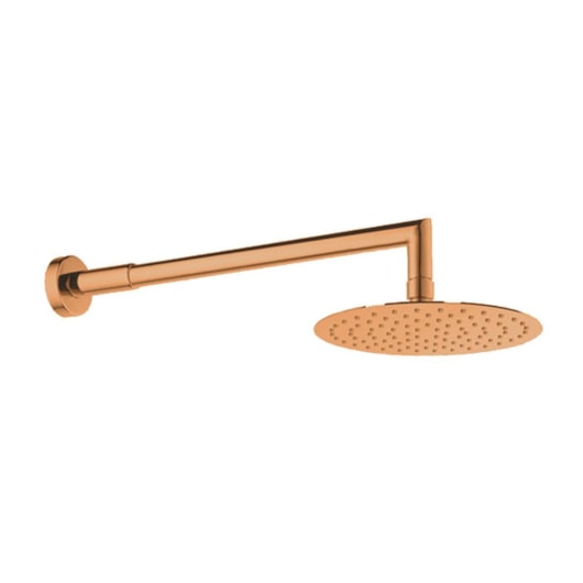 Chuveiro Redondo Kr235c Rose Gold Matte Kromma 20cm - Imagem principal - cca0b4eb-1ae5-4006-9b39-559c3ff59d14