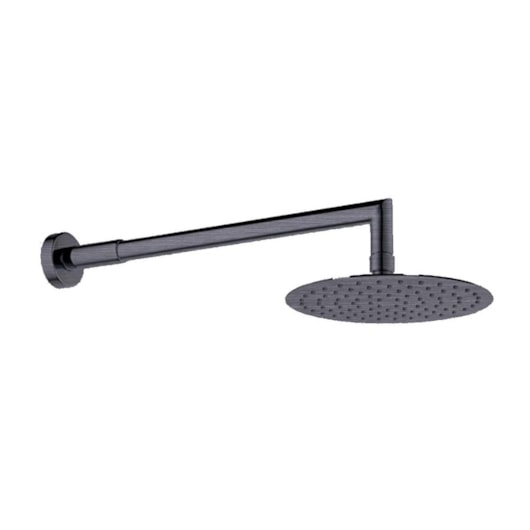 Chuveiro Redondo Kr235c Titânio Escovado Kromma 20cm - Imagem principal - 7a1335b7-2f86-4b32-8dba-8a0bb8f43ffd
