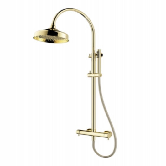Chuveiro Retrátil De Coluna Estilo Retro Rb7100 Dourado Rubinettos - Imagem principal - 36c67e83-5e6d-4bd6-b721-0fbd9e81e458