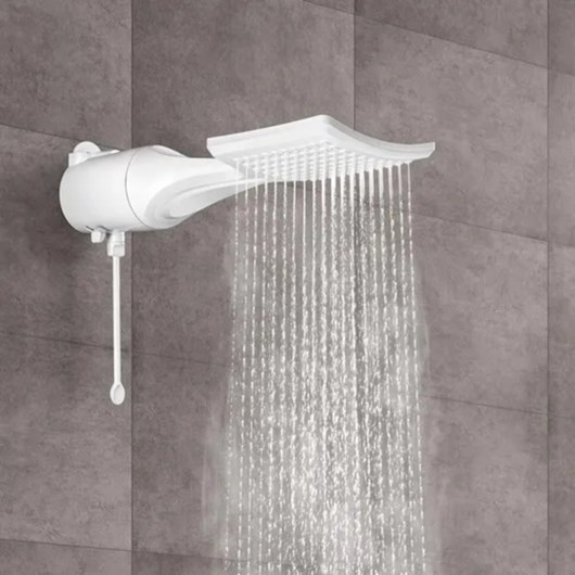 Chuveiro Shower Eletrônico Branco Lorenzetti 220v 6800w - Imagem principal - b46e1772-66b4-4fd6-b5a3-619134d33581