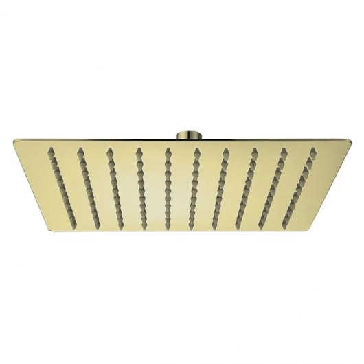 Chuveiro Slim Ouro Escovado Lexxa 30x30cm - Imagem principal - 514aa00e-6e72-4c72-abc8-e6717d21efaa