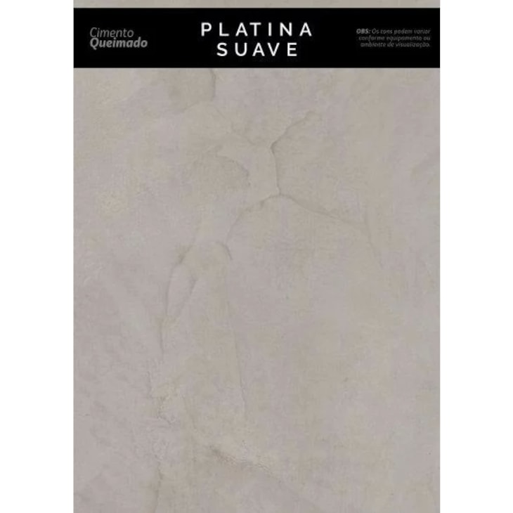 Cimento Queimado Para Parede Pronto Platina Suave Dacapo 5kg