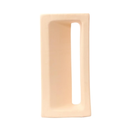 Cobogo Manufatti Argila Finestra Cinza Quente 24x11,5cm - Imagem principal - 671beaa0-f6d1-4be3-a829-fc5d451ec249