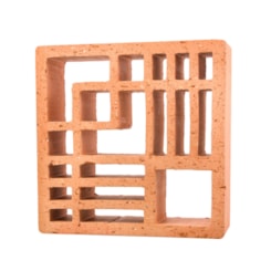 Cobogó Manufatti Argila Tasmania Natural 26x26cm