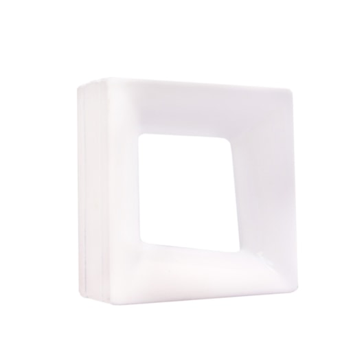 Cobogó Manufatti Quadrado Branco Brilhante 20x20cm - Imagem principal - ce544f11-4342-49cd-92d7-dffd16481c88