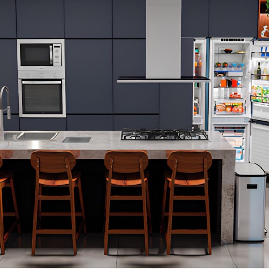 Coifa De Ilha Em Aço Inox Slim Isla 90 Split Tramontina 220v 90cm - Imagem principal - d95552b6-29b7-4c05-92a7-3b712b2a9f80