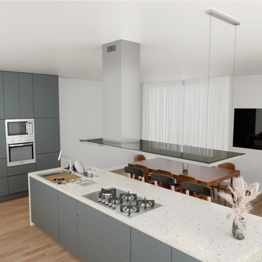 Coifa De Ilha Slim Isla Tsmart D Split Tramontina 180cm - Imagem principal - da64010e-44d6-4252-b818-22fbb19106bf
