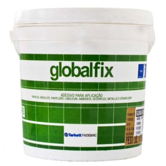 Cola Acrílica Para Piso Vinílico Globalfix 23kg Tarkett - Imagem principal - cea637c9-a54a-4465-9519-88ecdf9d9b15