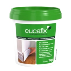 Cola Eucafix Para Rodapé Acqua Eucafloor 1kg 