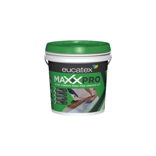 Cola Maxx Pro Ultra Adesivo Para Piso Vinílico Lvt Eucafloor 16kg - Imagem principal - e26098e8-eb04-4f61-85e5-c55a673907a0