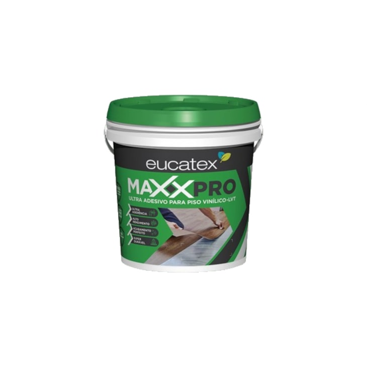 Cola Maxx Pro Ultra Adesivo Para Piso Vinílico Lvt Eucafloor 16kg