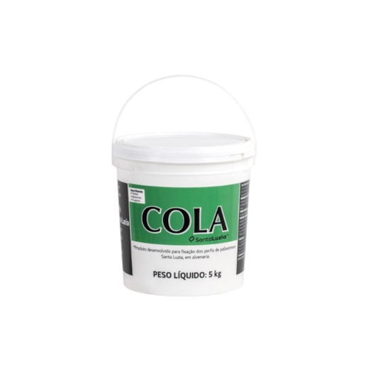 Cola Para Instalação Balde 5kg Santa Luzia - Imagem principal - b930593f-89c4-4728-8730-6be1e9ffa1fb
