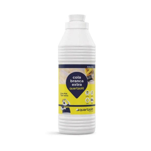 Cola PVA Multiuso Quartzolit 500g - Imagem principal - 6aea2df3-0c3f-489c-b9bb-0be46cb65000