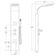 Coluna de Banho Hidromassagem Essential Cromado Roca - 6b46c0a5-56f3-492f-b626-058ee00483c9