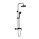 Coluna De Chuveiro Com Monocomando E Ducha Manual Vega Matte Black Roca - 5b1eaa18-630d-446a-972f-7e0ce829e18e
