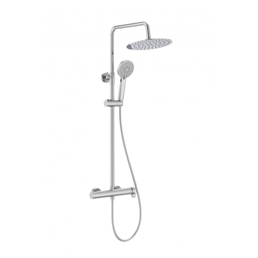 Coluna Para Chuveiro Com Monocomando E Ducha Manual Vega Plus Cromado Roca - Imagem principal - f6a5a4a3-7da8-4ec4-90d6-0f8a3e17eab3