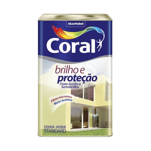 Complemento Parede Brilho Para Tinta Brilhante Transparente 18l Coral - Imagem principal - 250b1a95-8850-4fa9-aa16-5d7eceab74dd