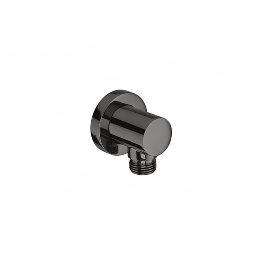 Conexão De Água 1/2 Para Ducha Manual Titanium Black Roca - Imagem principal - 0985e4f2-f359-4241-b075-5ded7a249b89