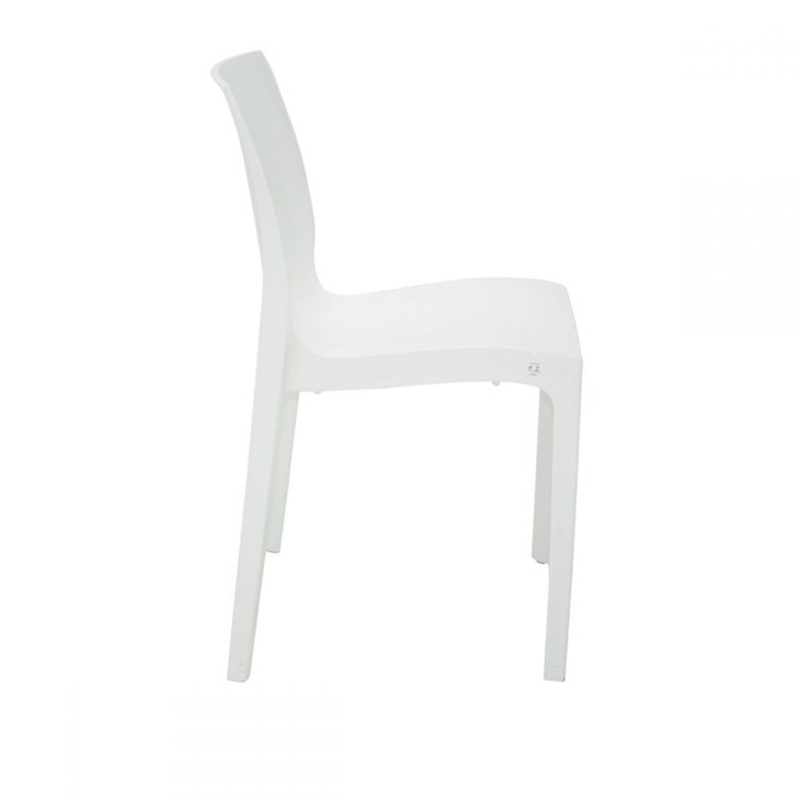 Conjunto 4 Cadeiras Alice Summa Branco Brilho Tramontina