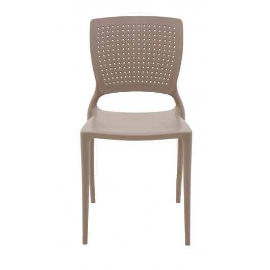 Conjunto 4 Cadeiras Safira Summa Camurça Tramontina - Imagem principal - 3f1bed1c-f2e9-4ed8-9145-fd9c64d16d03