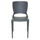 Conjunto 4 Cadeiras Safira Summa Grafite Tramontina - 46c64285-5e8d-476a-903e-9c0c21747e2f