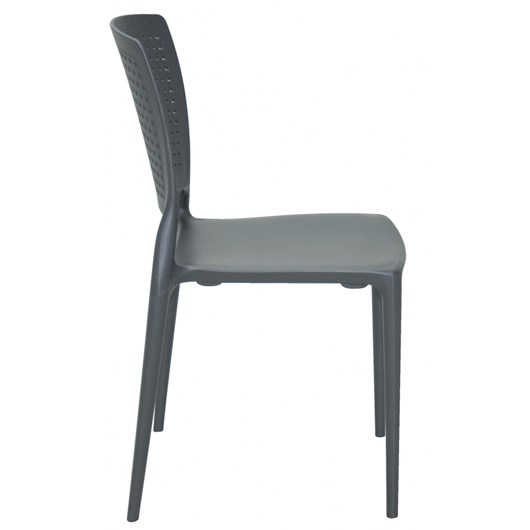 Conjunto 4 Cadeiras Safira Summa Grafite Tramontina - Imagem principal - e9088b95-95b2-4de3-aba8-c74111832dc8