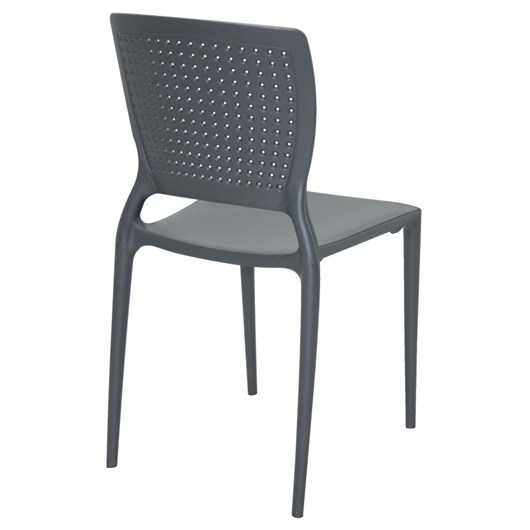 Conjunto 4 Cadeiras Safira Summa Grafite Tramontina - Imagem principal - c0fa66a1-bc56-44c2-acdd-27ef5c802bd2