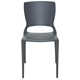 Conjunto 4 Cadeiras Sofia Encosto Fechado Grafite Tramontina - 71c46232-9c66-41b9-9cbe-18b0676596d0