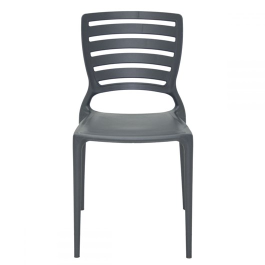Conjunto 4 Cadeiras Sofia Grafite Tramontina - Imagem principal - 36945775-3636-4f7a-abab-f36cd6194a40