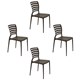 Conjunto 4 Cadeiras Sofia Summa Marrom Tramontina - ac6eecbf-120c-4a29-b033-87329eb3e788