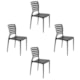 Conjunto 4 Cadeiras Sofia Summa Preto Tramontina - ac0a0c27-b2ad-420a-bd10-1897394417fe