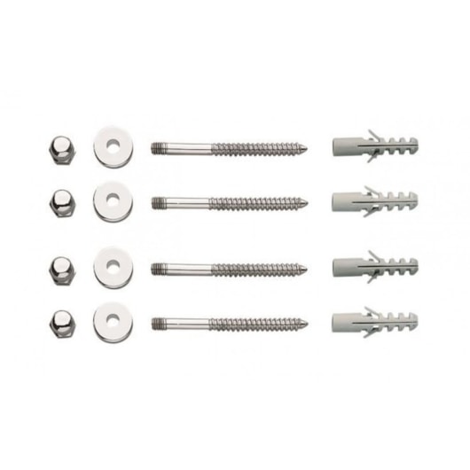 Conjunto De Parafusos Fixação Para Tanque Tq.01 Deca Cromado - Imagem principal - 45b7082a-7804-4abf-9d95-0b97da7f4b01