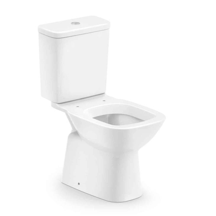 Conjunto Vaso Sanitário E Caixa Acoplada Com Duplo Acionamento Debba Classic Branco Roca