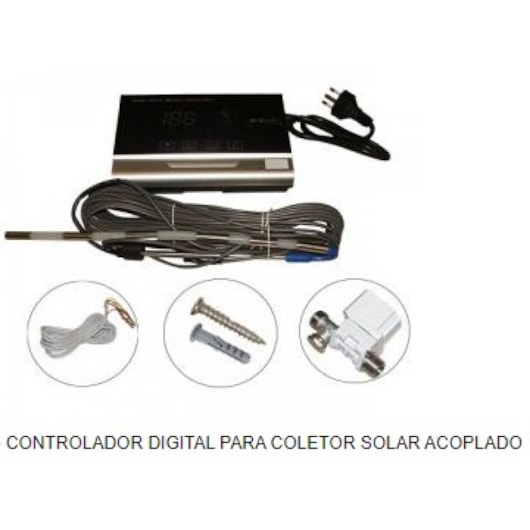 Controlador Digital Para Coletor Solar Acoplado Komeco - Imagem principal - 4ce3d76d-d196-4a75-ba67-4548c3ee8f3e